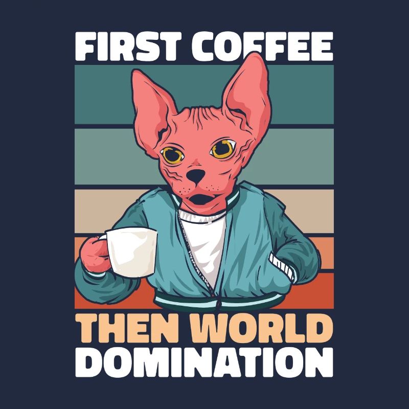 Café pour chat Sphynx
