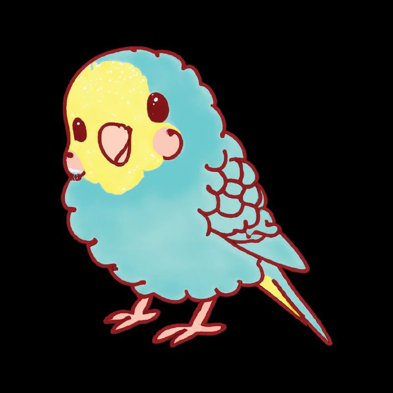 Perruche Kawaii