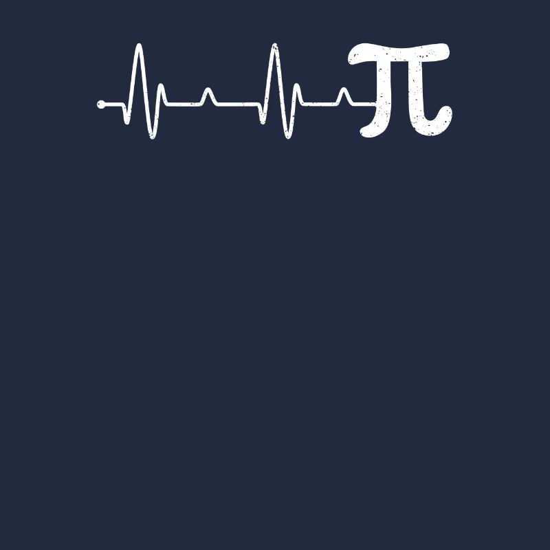 Pi Day Symbol Heartbeat Math Lover Nursing