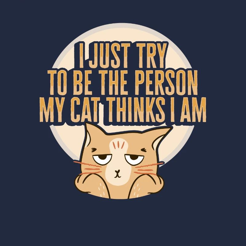 Conception de mème de chat pour une dame de chat