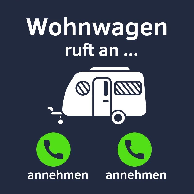 Wohnwagen ruft an - annehmen oder annehmen?