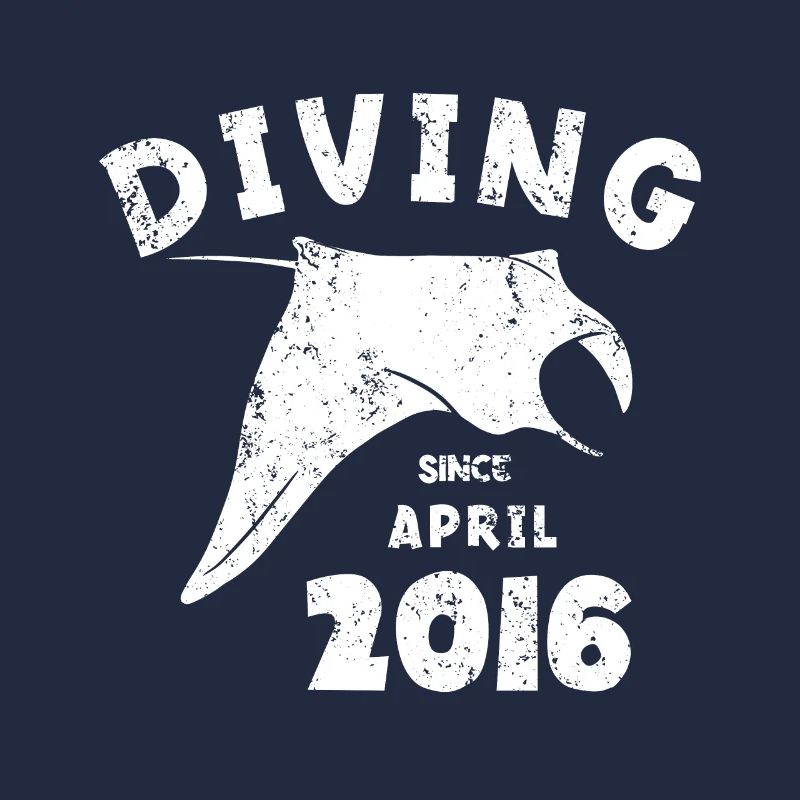 Taucher Geburtstag - Diving since April 2016
