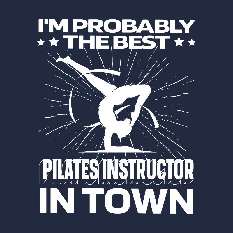 Pilates Professeur de Pilates Drôle