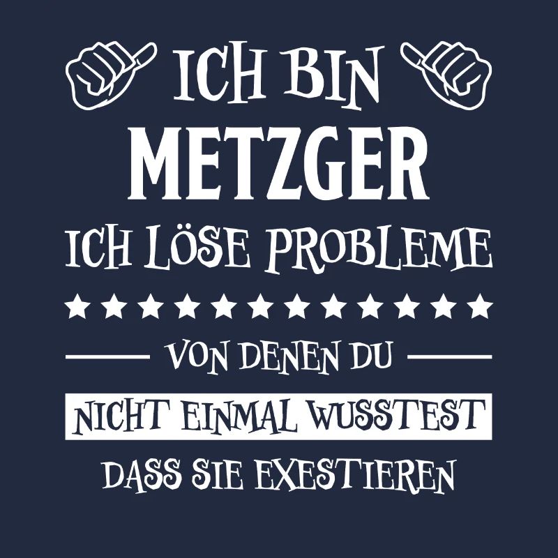 Metzger Beruf Lustiger Spruch Fleischer Geschenk