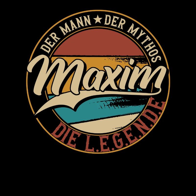 Maxim Der Mann der Mythos die Legende Geschenk