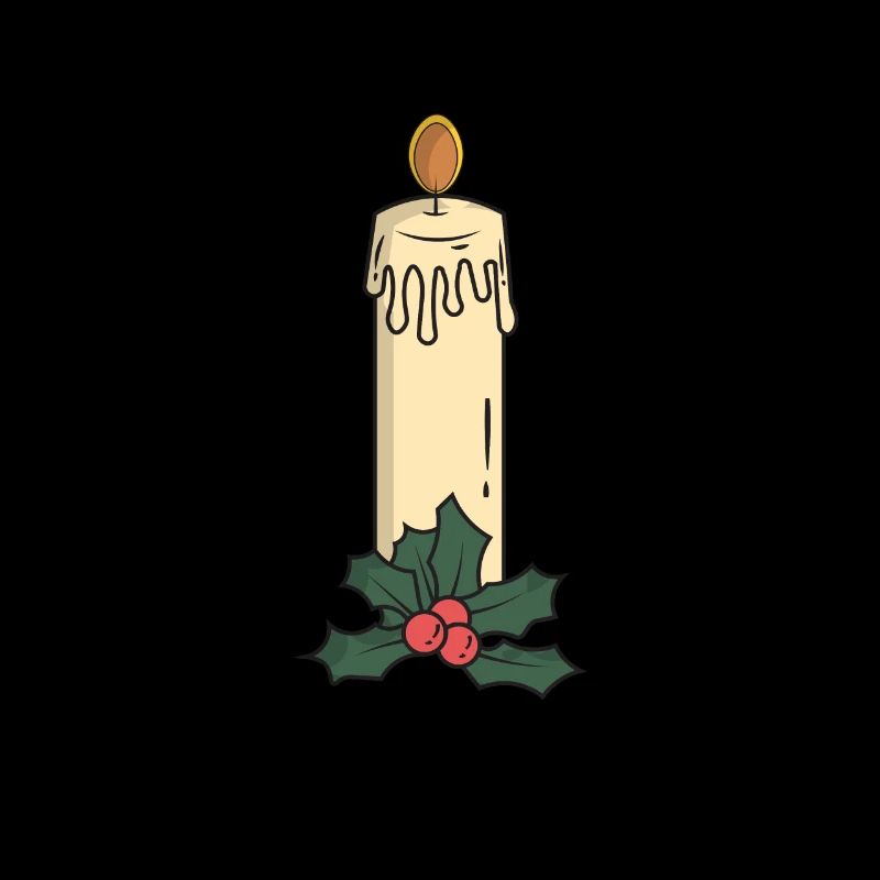 Bougie de Noël