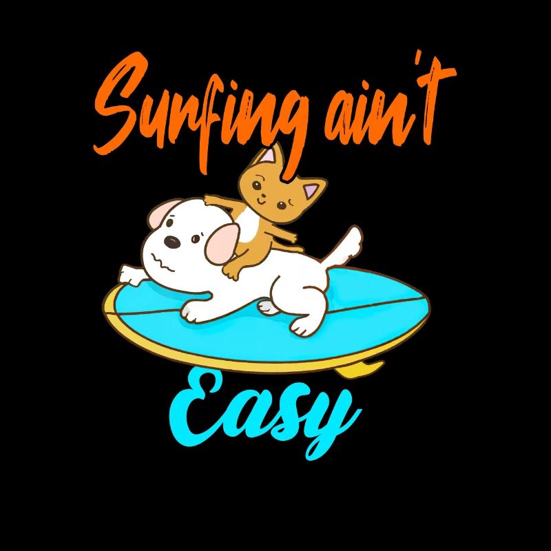 Le surf n’est pas facile