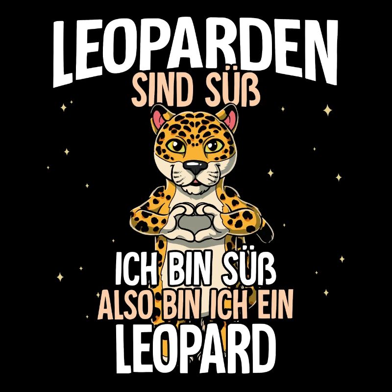 Leoparden Sind Süß Leopard
