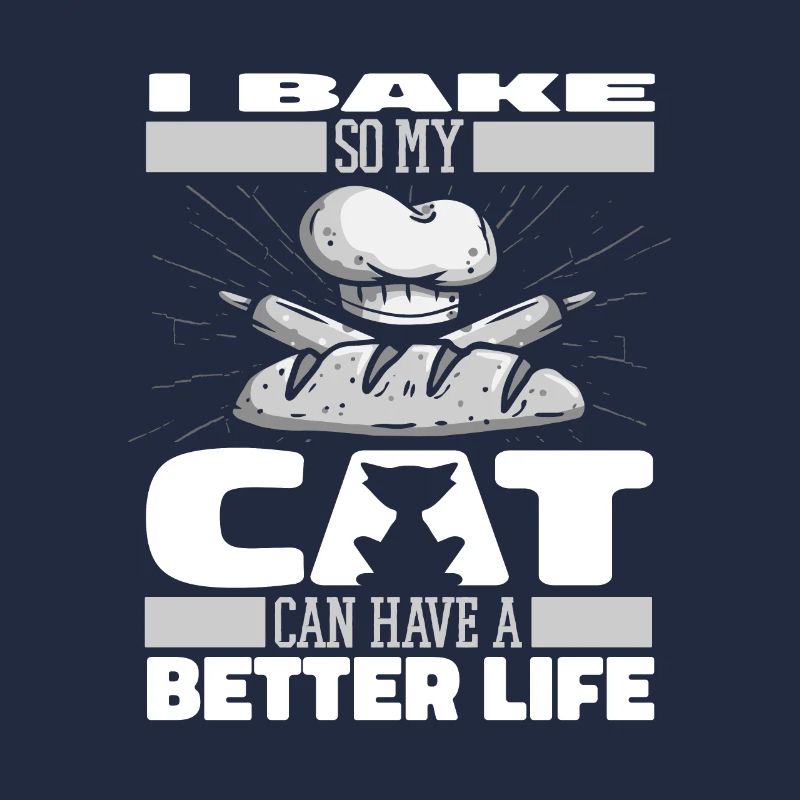 Baking Baker Bakery Cat