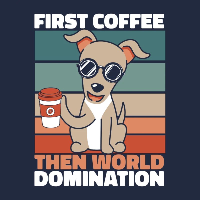 Greyhound Windhund Kaffee