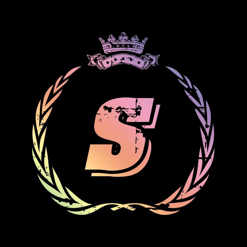 S Buchstabe Kranz