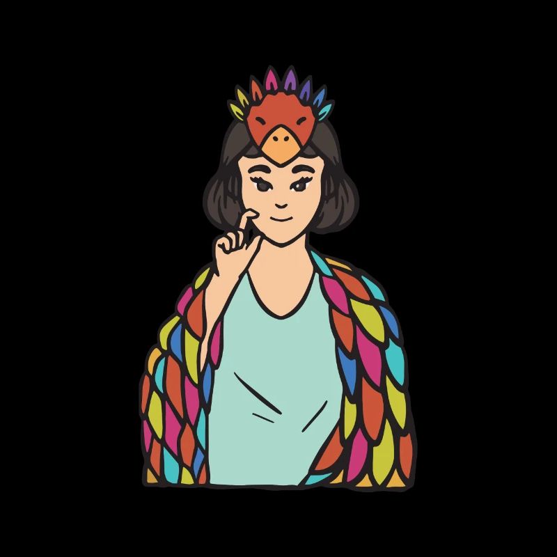 Bird ASL Hand Gesture Deaf Hearing Loss