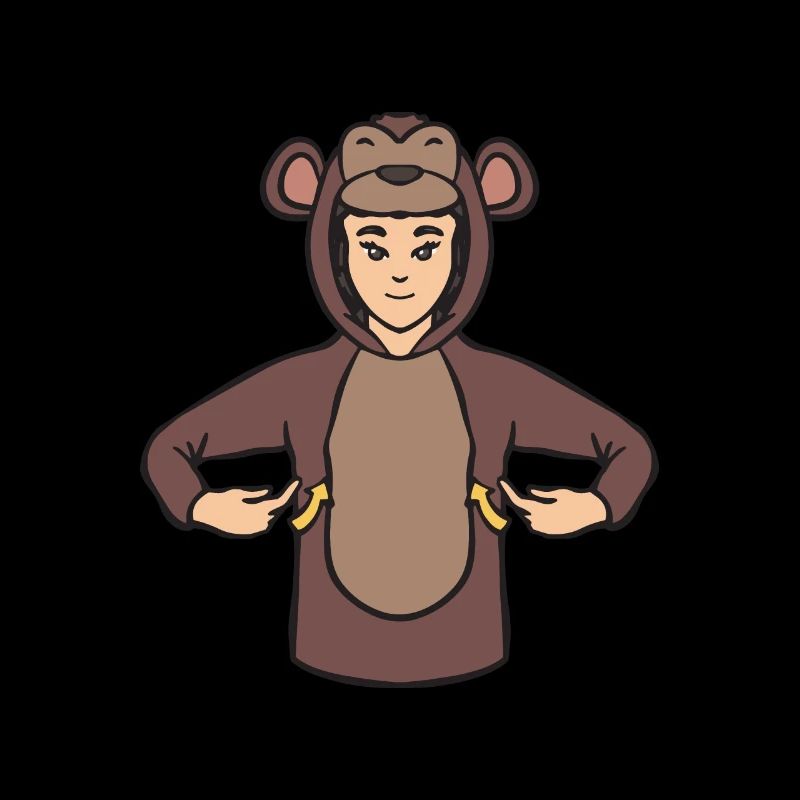 Monkey ASL Gestes de la main Perte auditive sourde