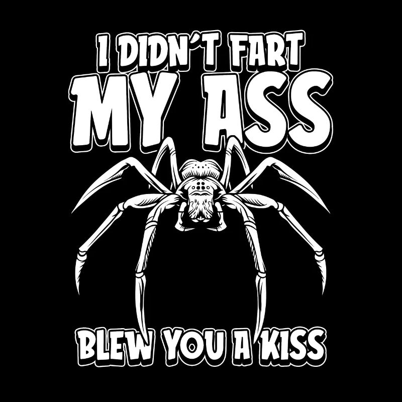 Spinne Witzig