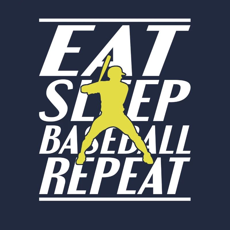 Manger du baseball endormi