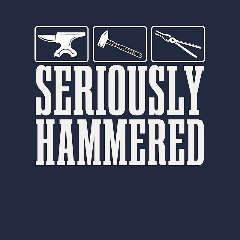 Forging Seriously Hammered Iron Worker Blacksmiths