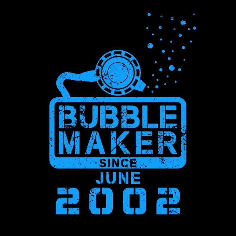Taucher Geburtstag Bubblemaker seit Juni 2002