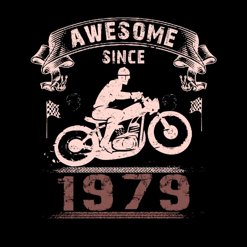 Awesome since 1979, Biker 44. Geburtstag