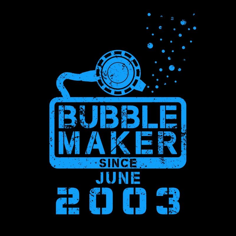 Taucher Geburtstag Bubblemaker seit Juni 2003