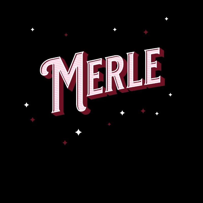 Merle name personalized