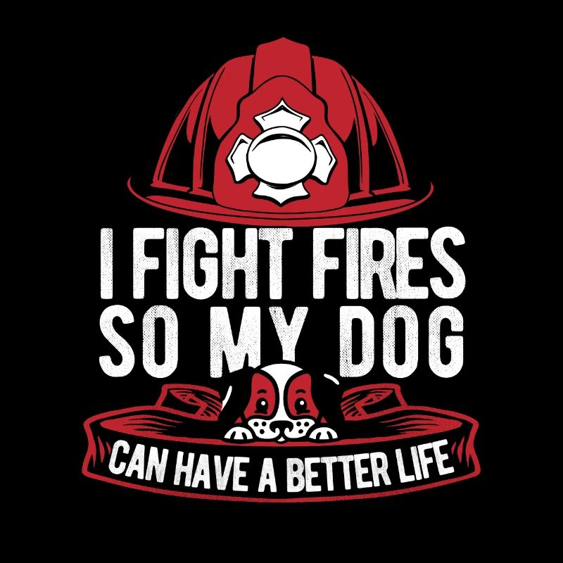 Firefighter Dog