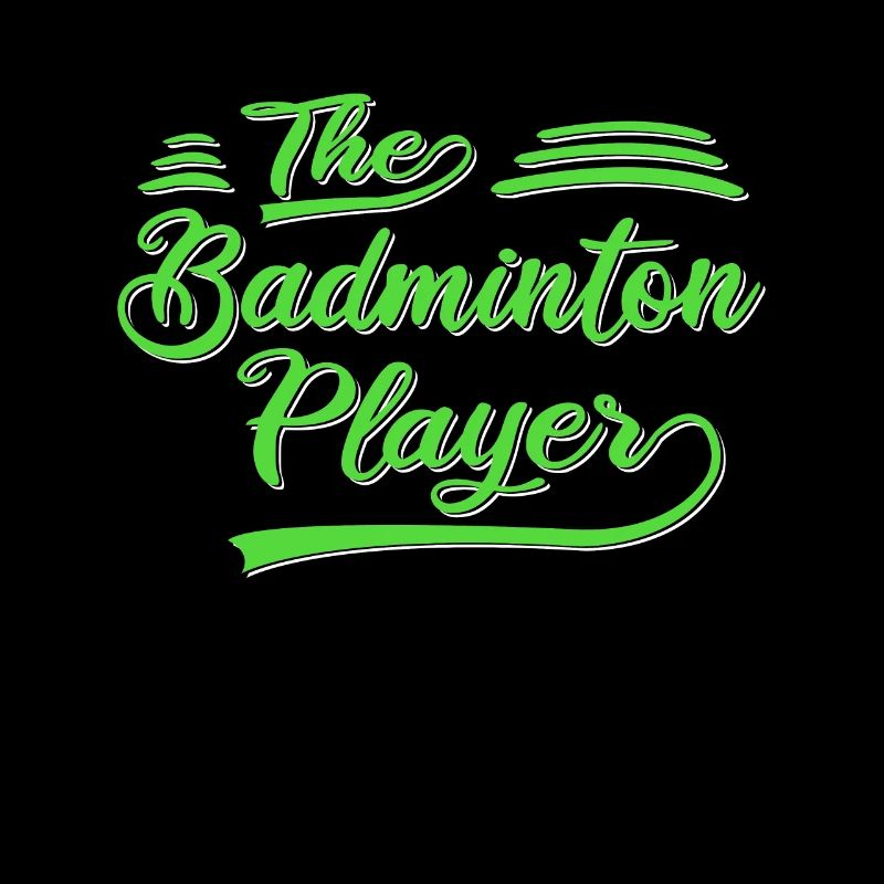 Le joueur de badminton