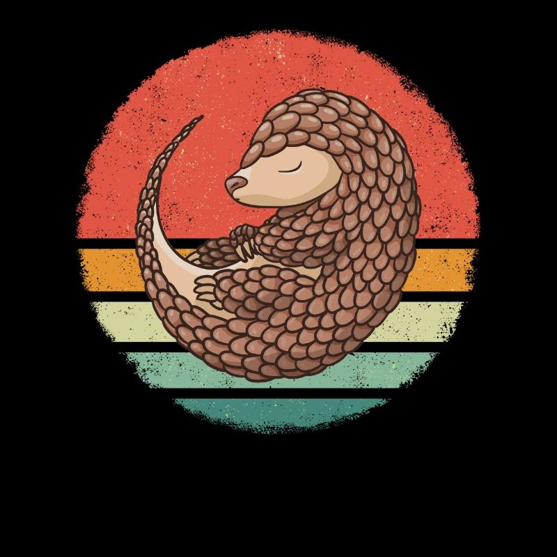Pangolin Tier Pangoline vom Aussterben bedrohte Ar