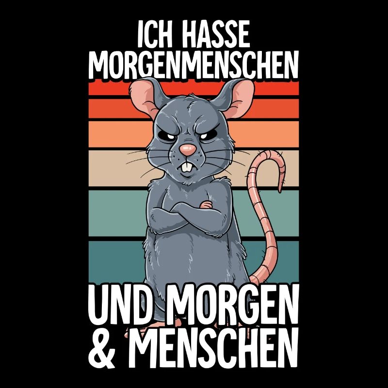 Ich Hasse Morgenmenschen Ratte