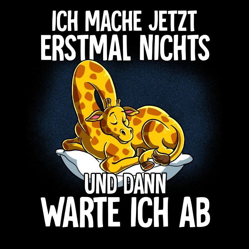 Langschläfer Giraffe Müde Schlaf