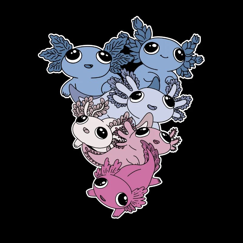 Genderfluide Axolotl