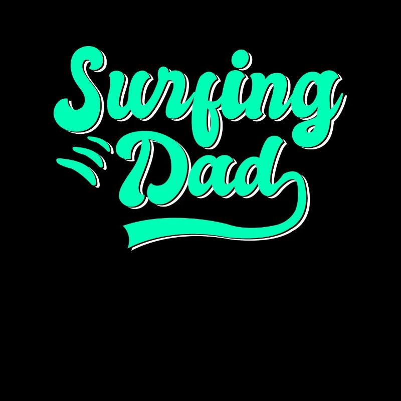 Surfen Papa Geschenk