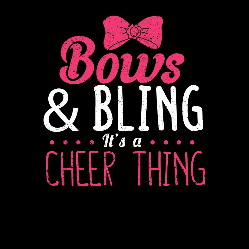 Bows & Bling It's a Cheer-Thing Cheerleader