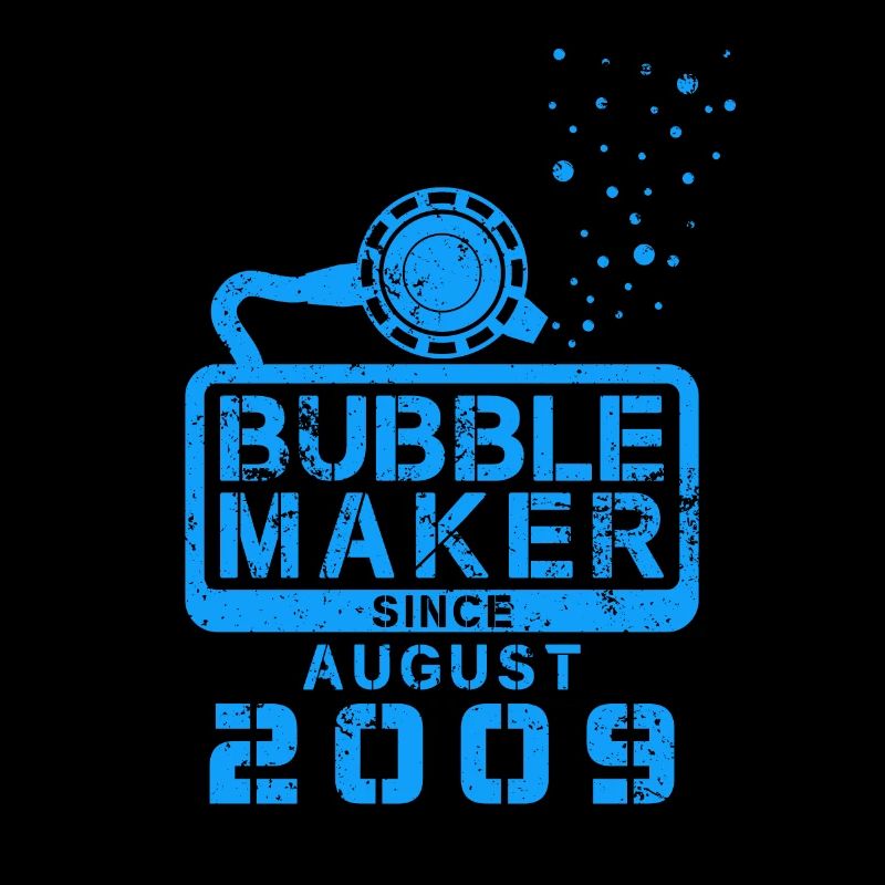 Taucher Geburtstag Bubblemaker seit August 2009