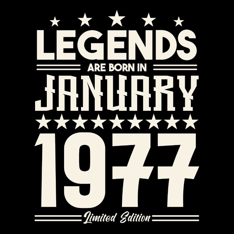 Gift legend January 1977. Gift January 1977.
