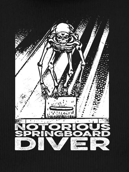 Diving Diving Skeleton