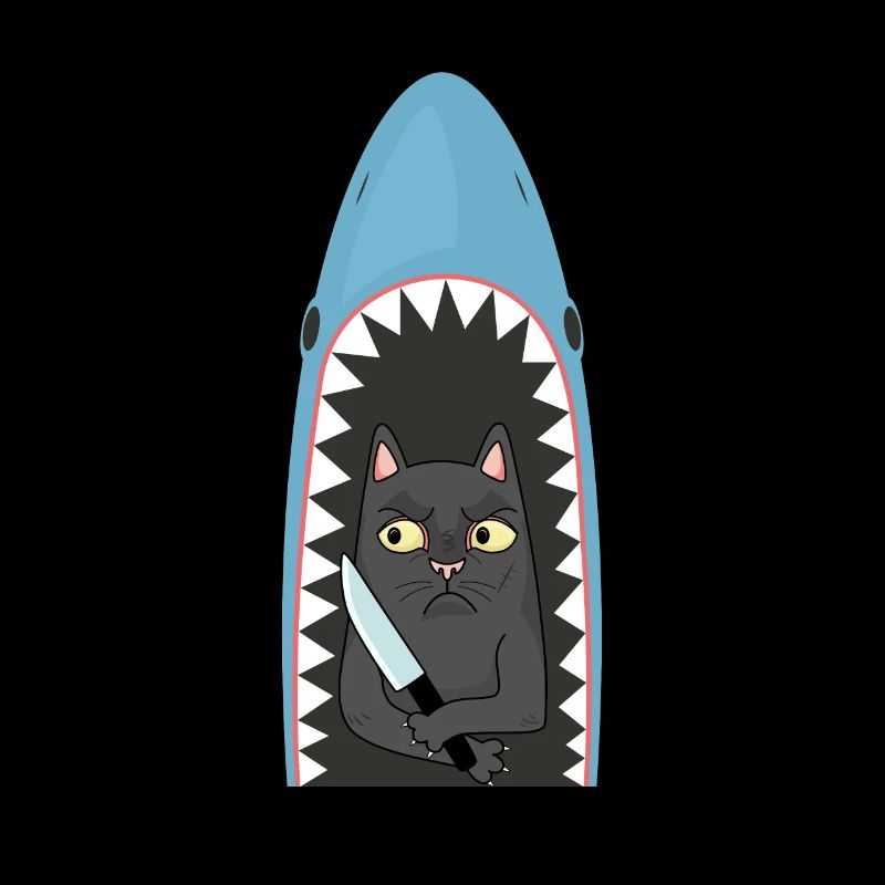 Chat mangeur de requins