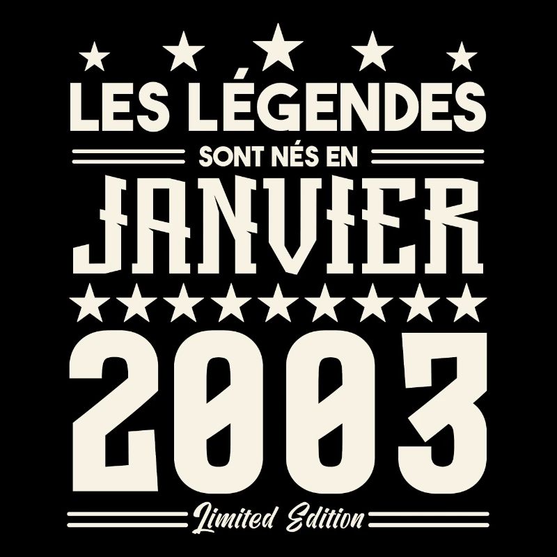 cadeau d'anniversaire janvier 2003. Janvier 2003.
