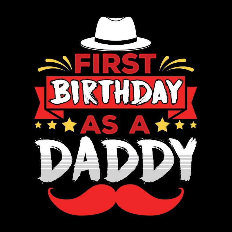 Erster Geburtstag Als Papi Vater Papa Party