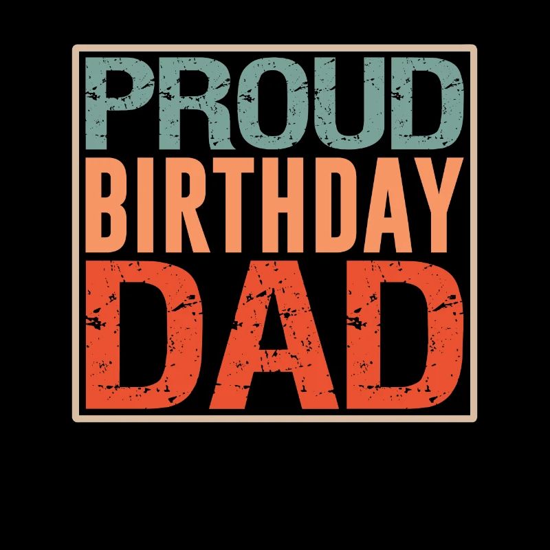 Stolzer Geburtstagspapa Vater Geburtstag Papi