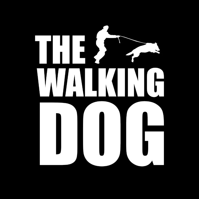 the walking dog in White