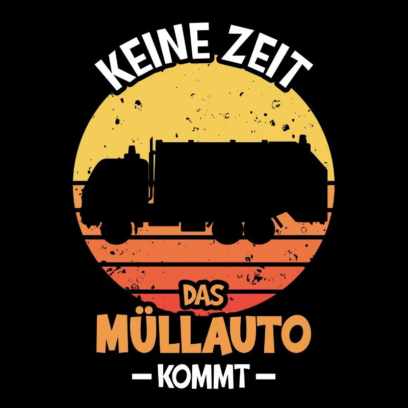 Keine Zeit das Müllauto kommt