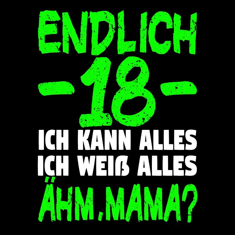 18 Geburtstag Geburtstagsgeschenk volljährig