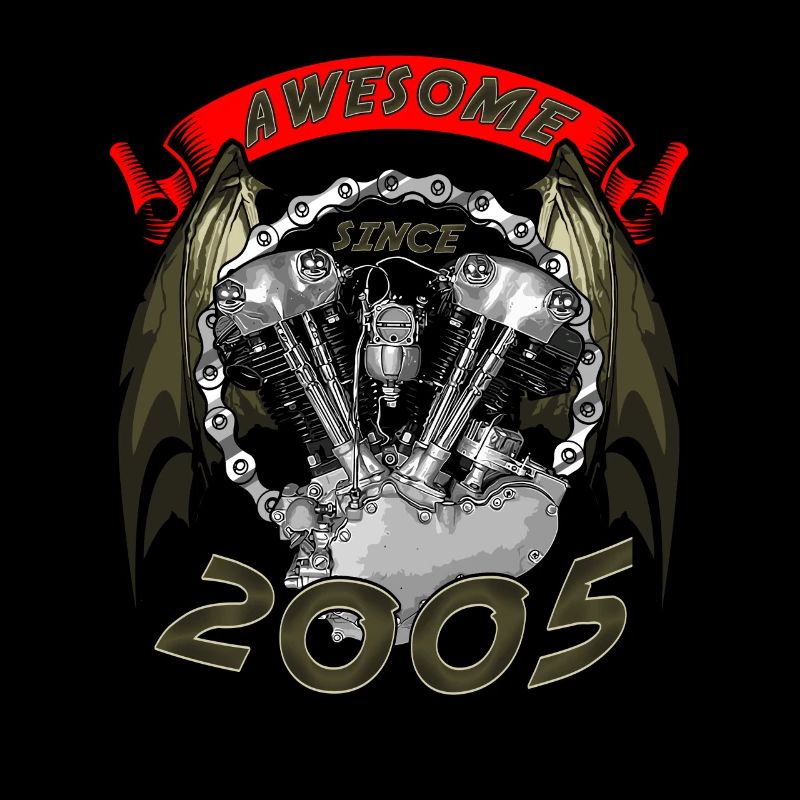 Awesome since 2005, Biker Geburtstag