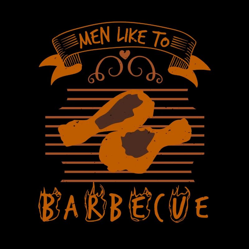 MEN LIKE TO BARBECUE