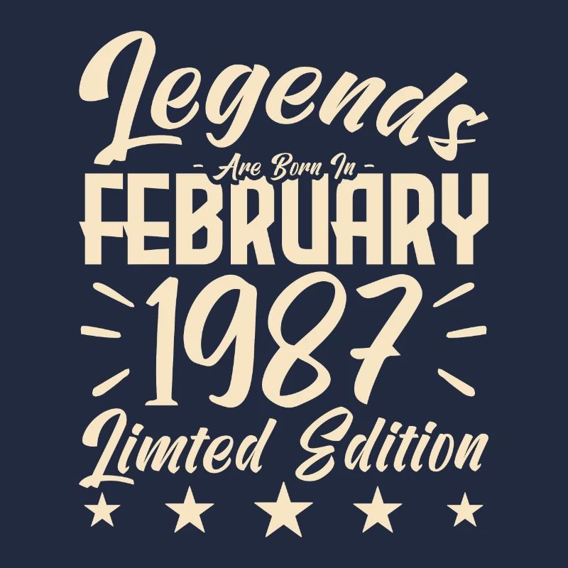 1987 birth. Birthday gift.