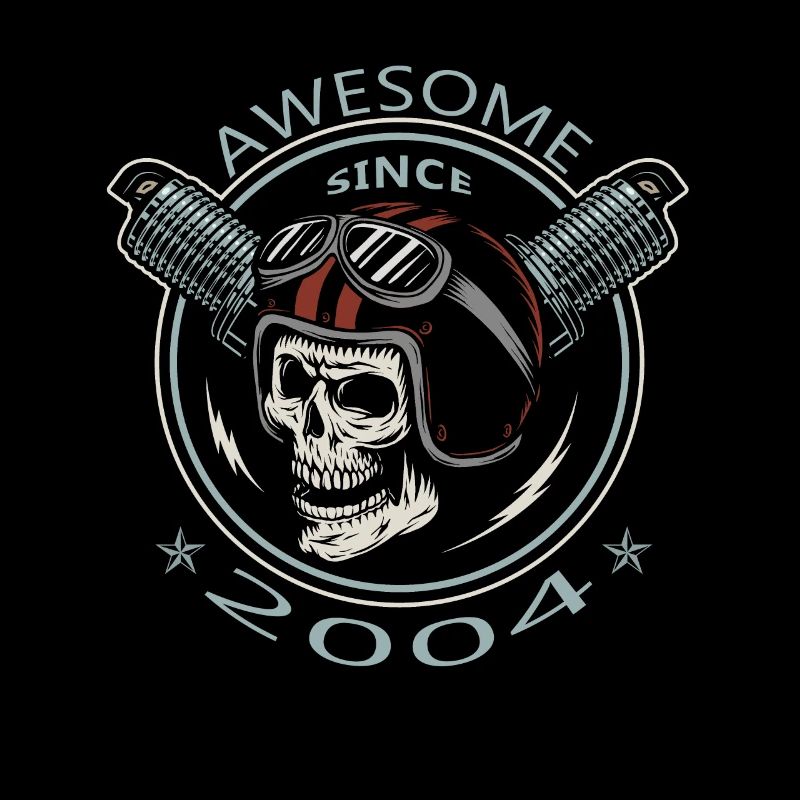 Awesome since 2004, Biker Geburtstag