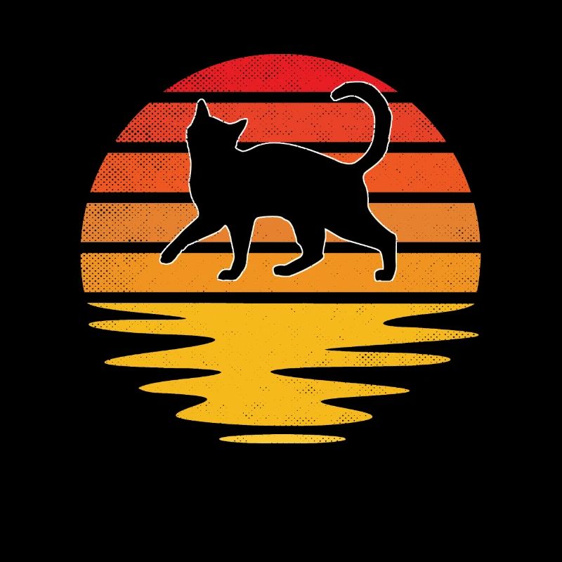 Katze Retro