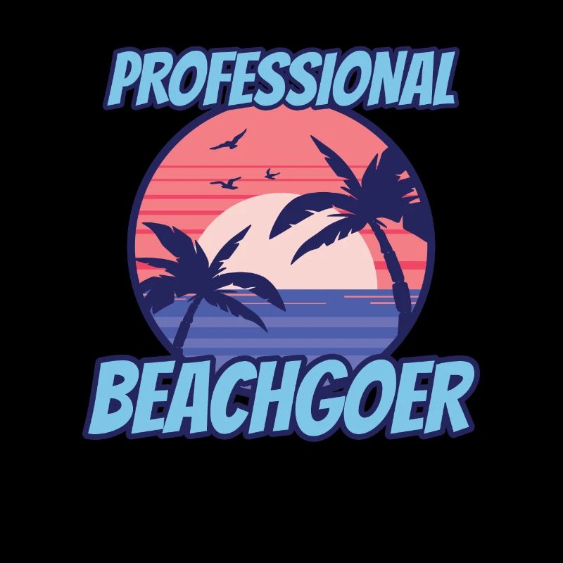 Professional Beachgoer Holiday Beach Beach