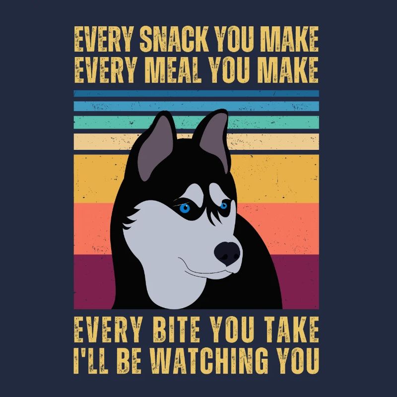 WATCHING HUSKY