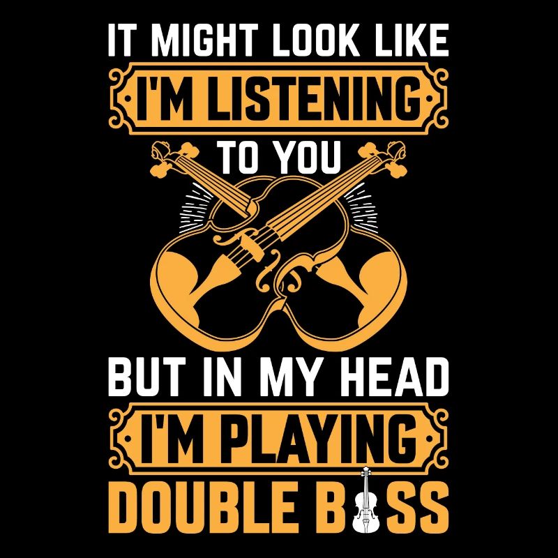 Double Bassiste - Dans ma tête je joue du Double Bas